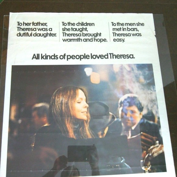 Film Poster Original Looking for Me Goodbar Diane Keaton & Richard Gere Movie - Picture 3 of 16